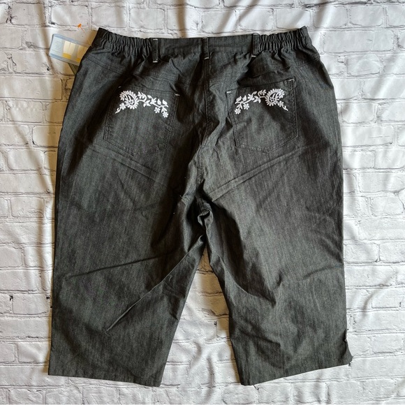 d & Co. NWT QVC Pants 1X Brand New With Tags Denim & Company - Picture 7 of 10